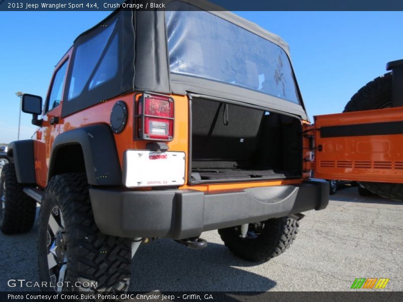 Crush Orange / Black 2013 Jeep Wrangler Sport 4x4