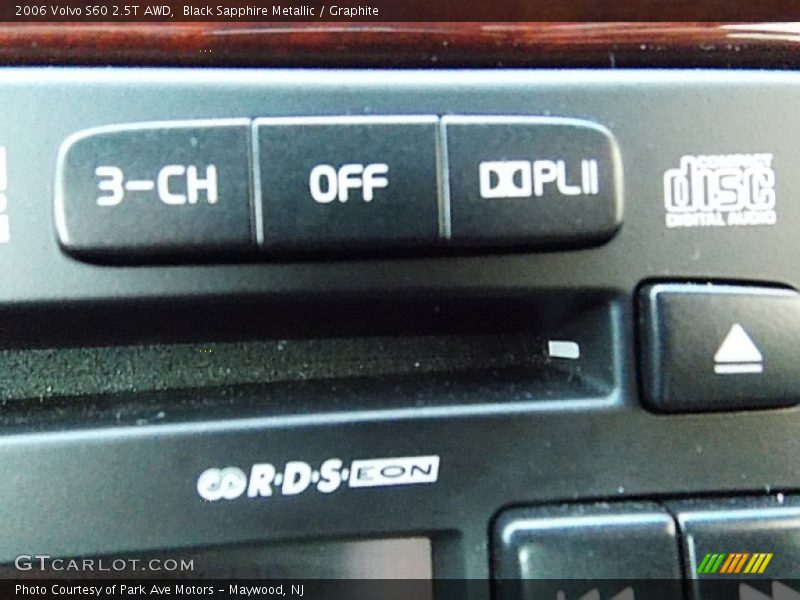 Black Sapphire Metallic / Graphite 2006 Volvo S60 2.5T AWD