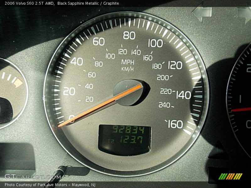 Black Sapphire Metallic / Graphite 2006 Volvo S60 2.5T AWD