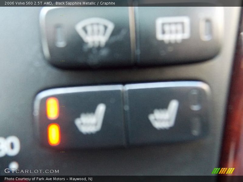 Black Sapphire Metallic / Graphite 2006 Volvo S60 2.5T AWD