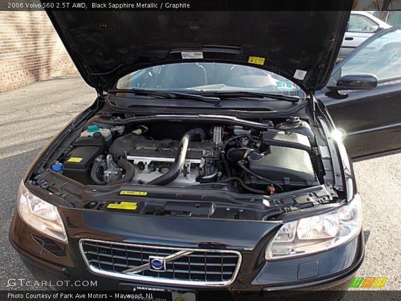 Black Sapphire Metallic / Graphite 2006 Volvo S60 2.5T AWD