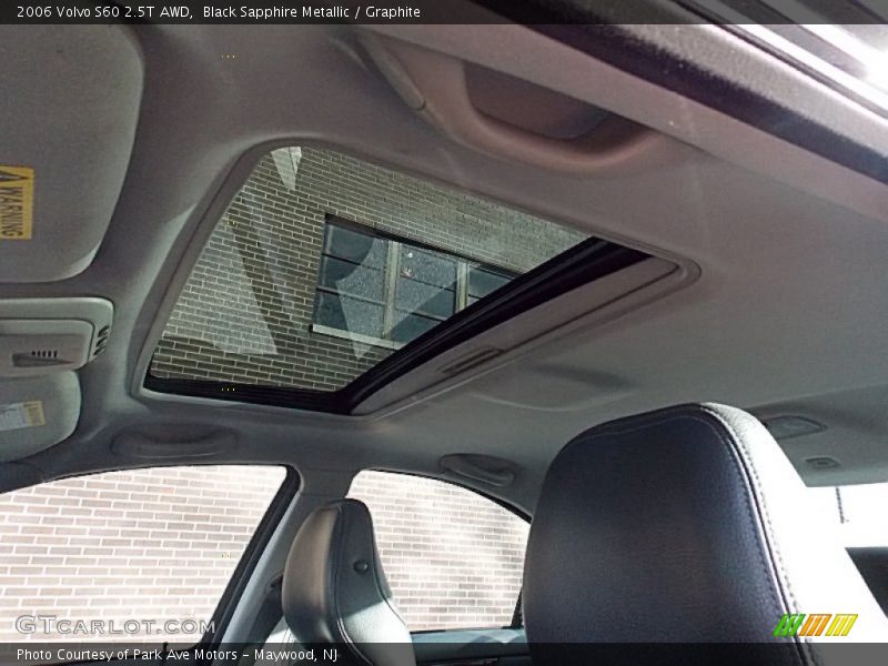 Black Sapphire Metallic / Graphite 2006 Volvo S60 2.5T AWD