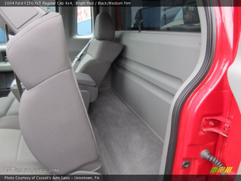Bright Red / Black/Medium Flint 2004 Ford F150 XLT Regular Cab 4x4