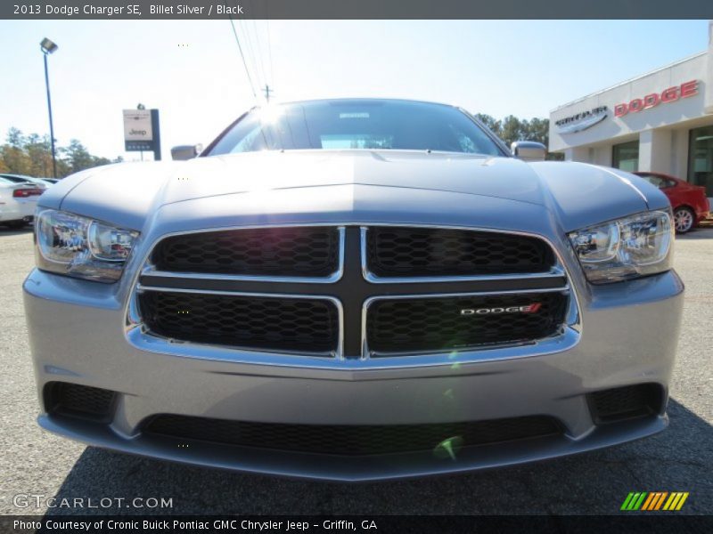 Billet Silver / Black 2013 Dodge Charger SE