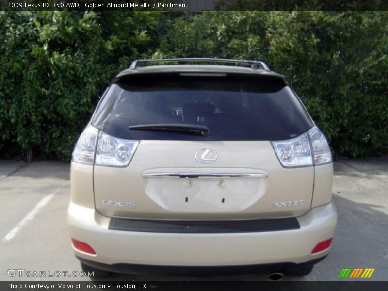 Golden Almond Metallic / Parchment 2009 Lexus RX 350 AWD