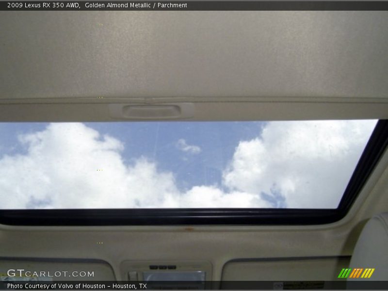 Golden Almond Metallic / Parchment 2009 Lexus RX 350 AWD