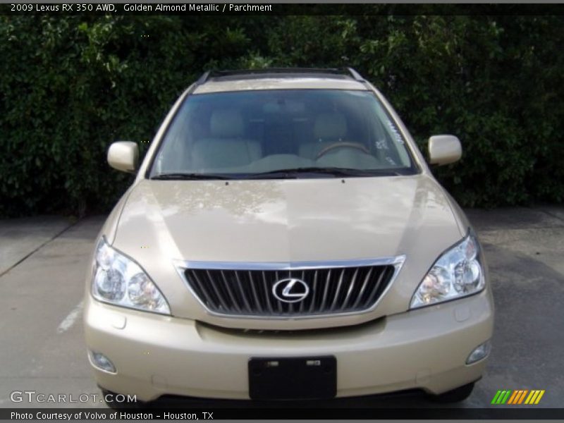 Golden Almond Metallic / Parchment 2009 Lexus RX 350 AWD