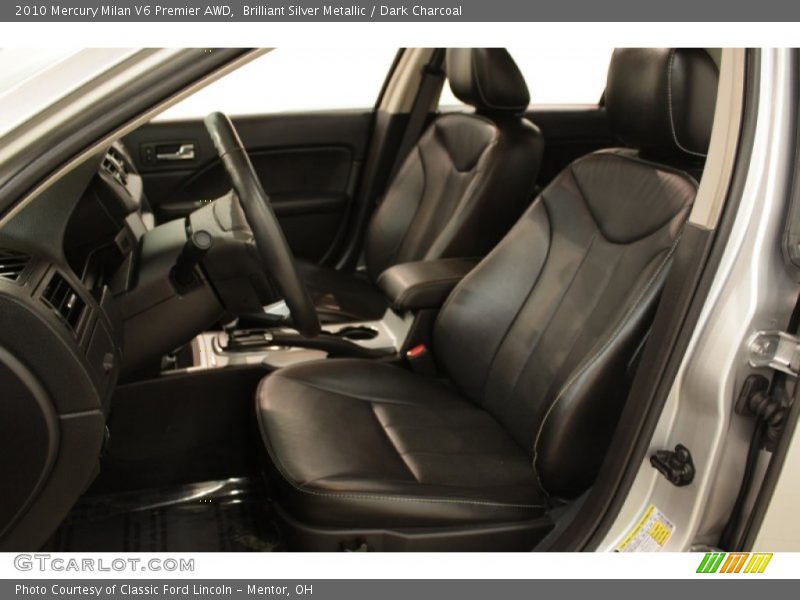 Front Seat of 2010 Milan V6 Premier AWD