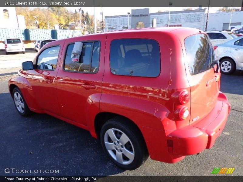 Victory Red / Ebony 2011 Chevrolet HHR LS