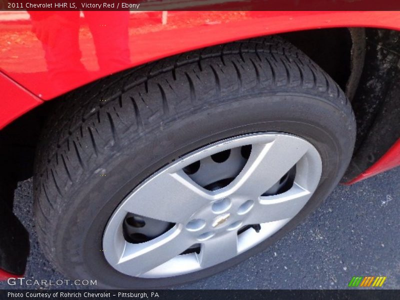 Victory Red / Ebony 2011 Chevrolet HHR LS