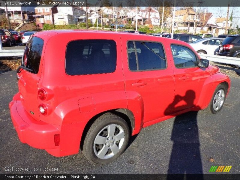 Victory Red / Ebony 2011 Chevrolet HHR LS