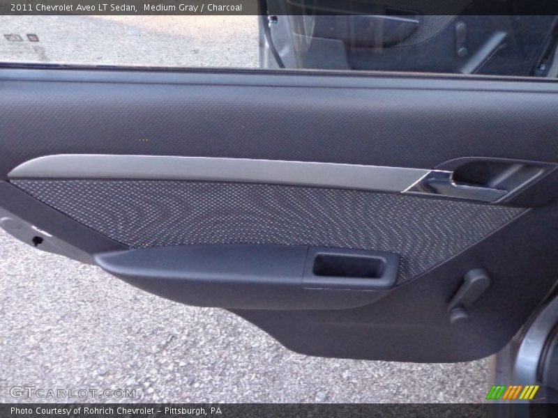 Medium Gray / Charcoal 2011 Chevrolet Aveo LT Sedan