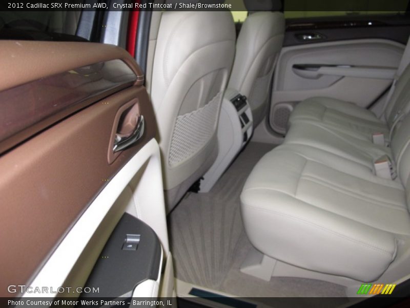 Crystal Red Tintcoat / Shale/Brownstone 2012 Cadillac SRX Premium AWD
