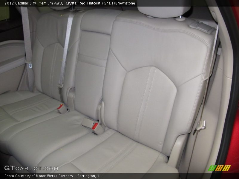 Crystal Red Tintcoat / Shale/Brownstone 2012 Cadillac SRX Premium AWD