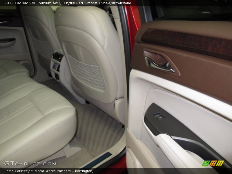 Crystal Red Tintcoat / Shale/Brownstone 2012 Cadillac SRX Premium AWD