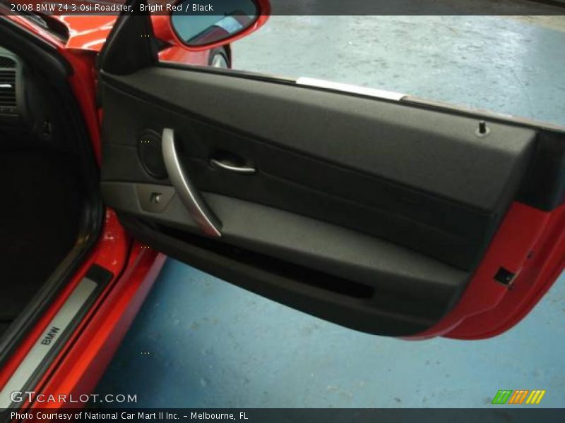 Bright Red / Black 2008 BMW Z4 3.0si Roadster