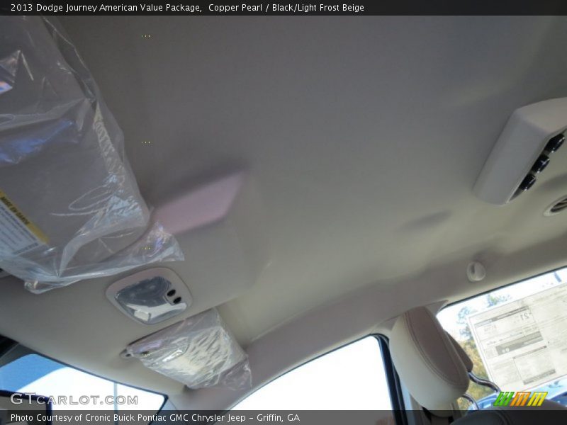 Copper Pearl / Black/Light Frost Beige 2013 Dodge Journey American Value Package