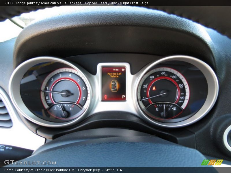 Copper Pearl / Black/Light Frost Beige 2013 Dodge Journey American Value Package