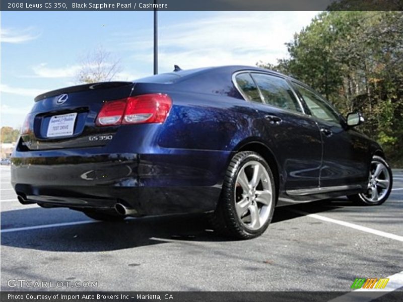 Black Sapphire Pearl / Cashmere 2008 Lexus GS 350