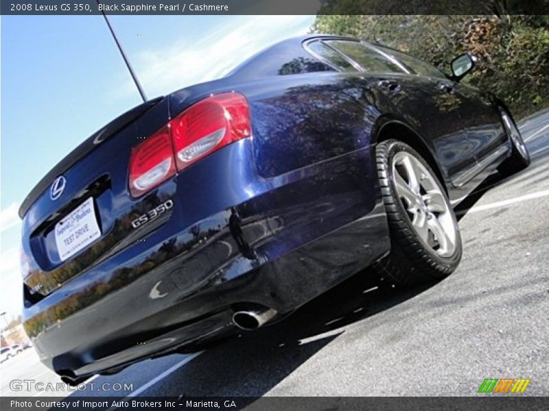 Black Sapphire Pearl / Cashmere 2008 Lexus GS 350