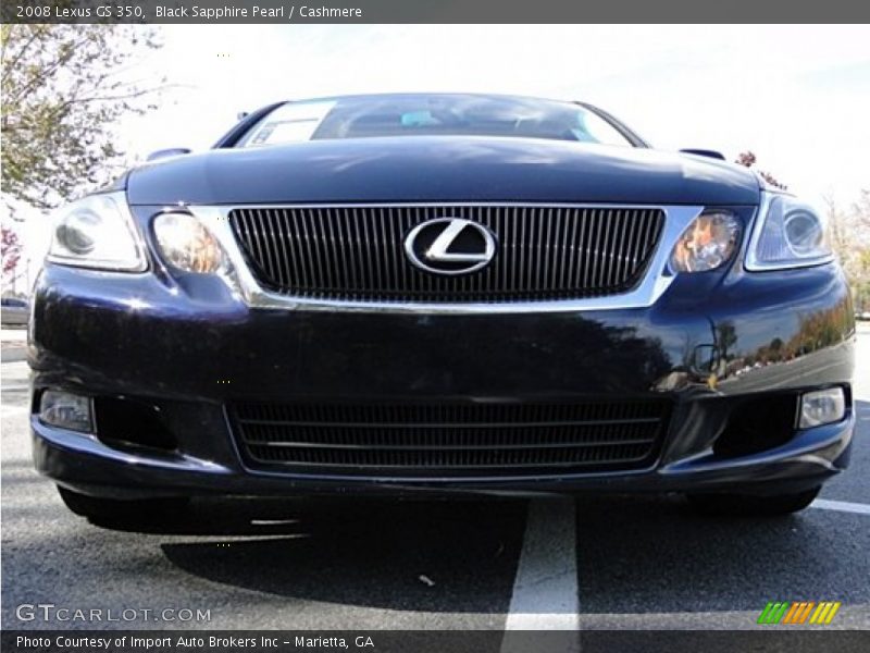 Black Sapphire Pearl / Cashmere 2008 Lexus GS 350
