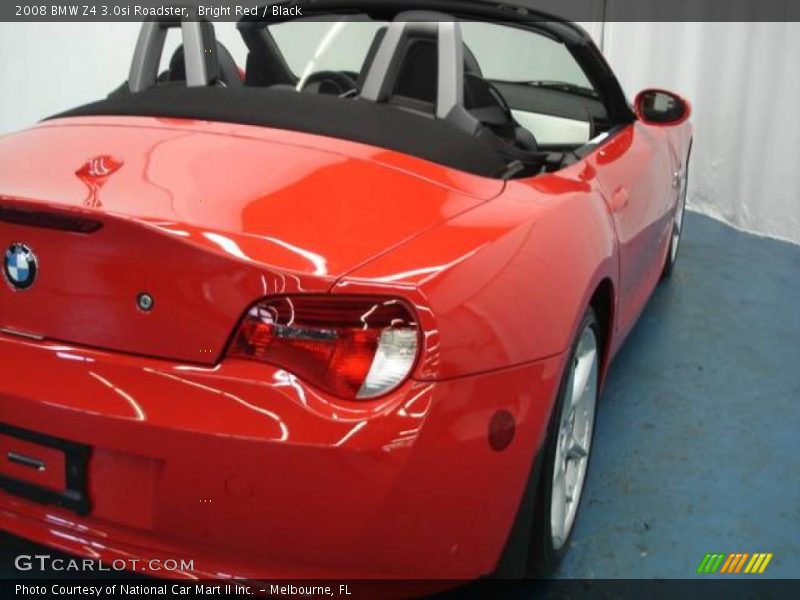 Bright Red / Black 2008 BMW Z4 3.0si Roadster
