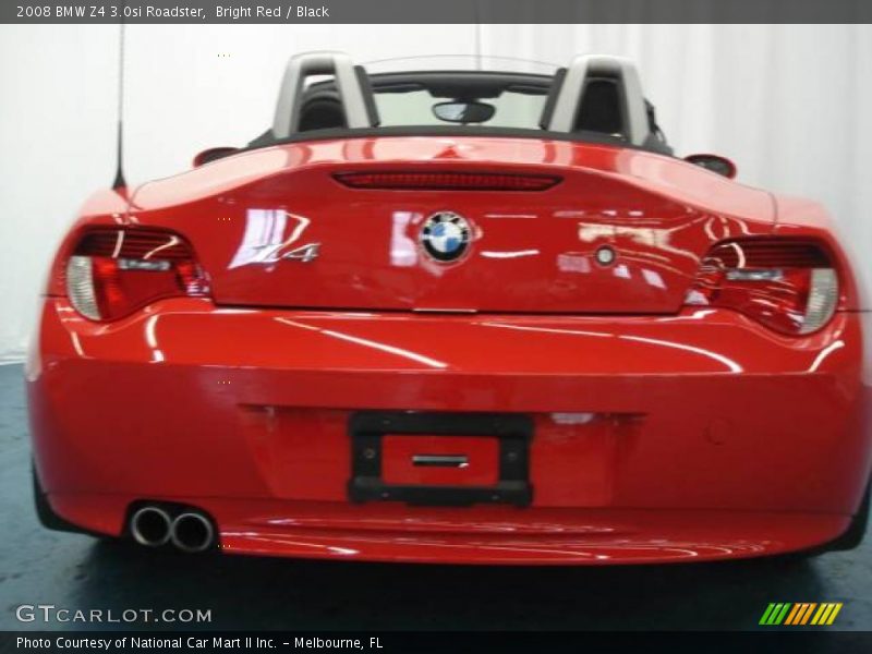 Bright Red / Black 2008 BMW Z4 3.0si Roadster