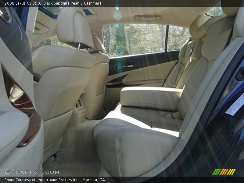 Black Sapphire Pearl / Cashmere 2008 Lexus GS 350