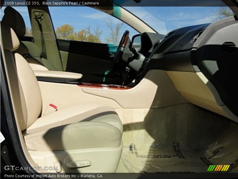 Black Sapphire Pearl / Cashmere 2008 Lexus GS 350