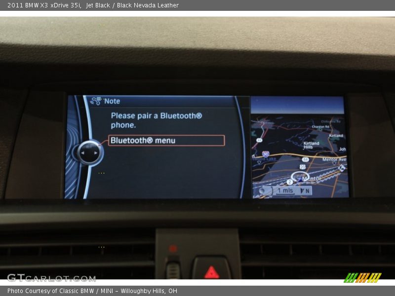 Jet Black / Black Nevada Leather 2011 BMW X3 xDrive 35i