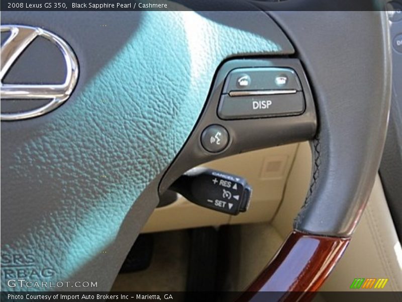 Black Sapphire Pearl / Cashmere 2008 Lexus GS 350