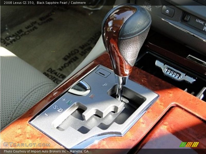Black Sapphire Pearl / Cashmere 2008 Lexus GS 350