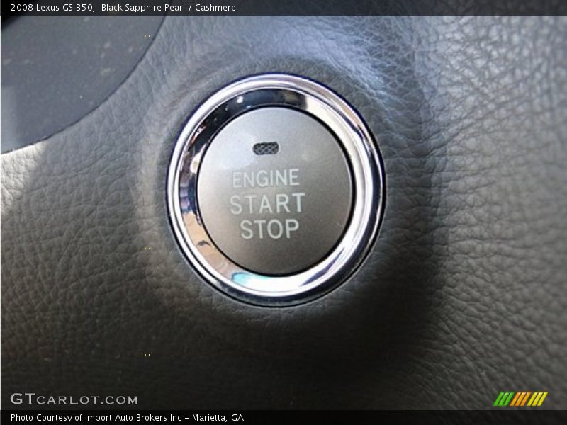 Black Sapphire Pearl / Cashmere 2008 Lexus GS 350