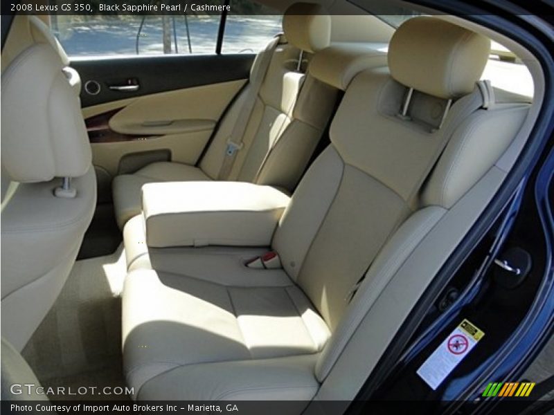 Black Sapphire Pearl / Cashmere 2008 Lexus GS 350