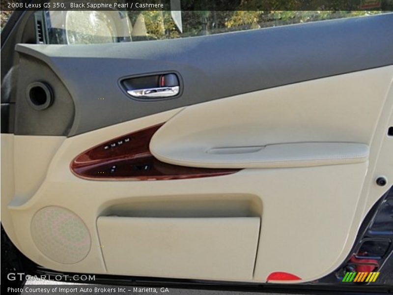 Black Sapphire Pearl / Cashmere 2008 Lexus GS 350