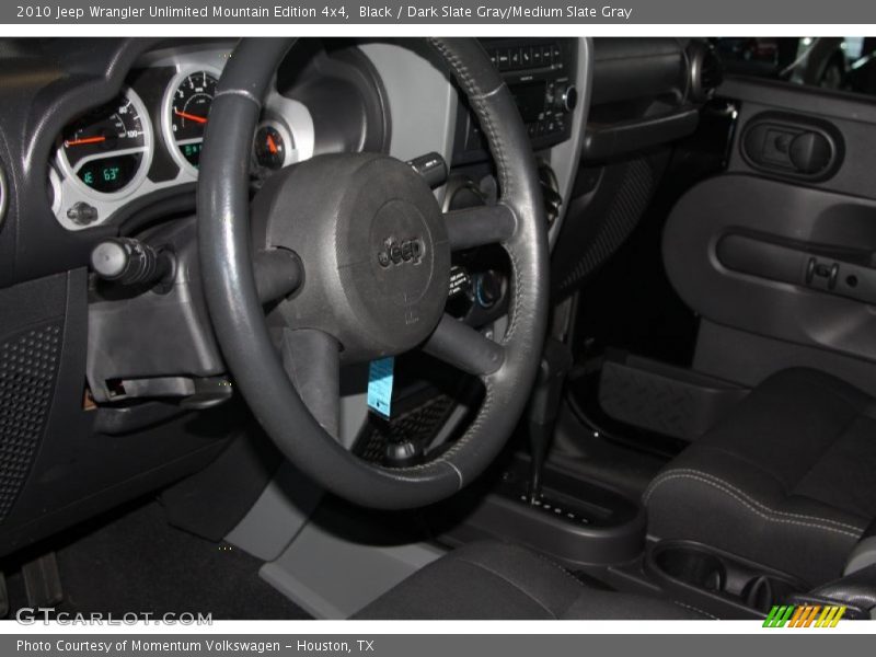Black / Dark Slate Gray/Medium Slate Gray 2010 Jeep Wrangler Unlimited Mountain Edition 4x4