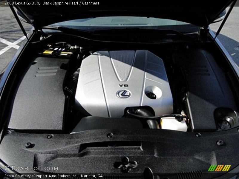 Black Sapphire Pearl / Cashmere 2008 Lexus GS 350