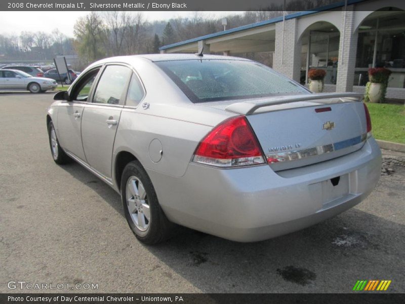 Silverstone Metallic / Ebony Black 2008 Chevrolet Impala LT
