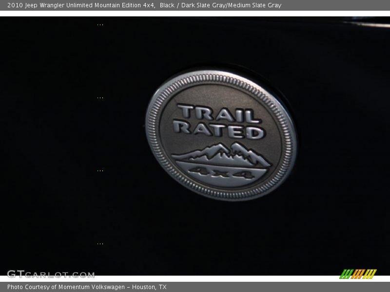 Black / Dark Slate Gray/Medium Slate Gray 2010 Jeep Wrangler Unlimited Mountain Edition 4x4