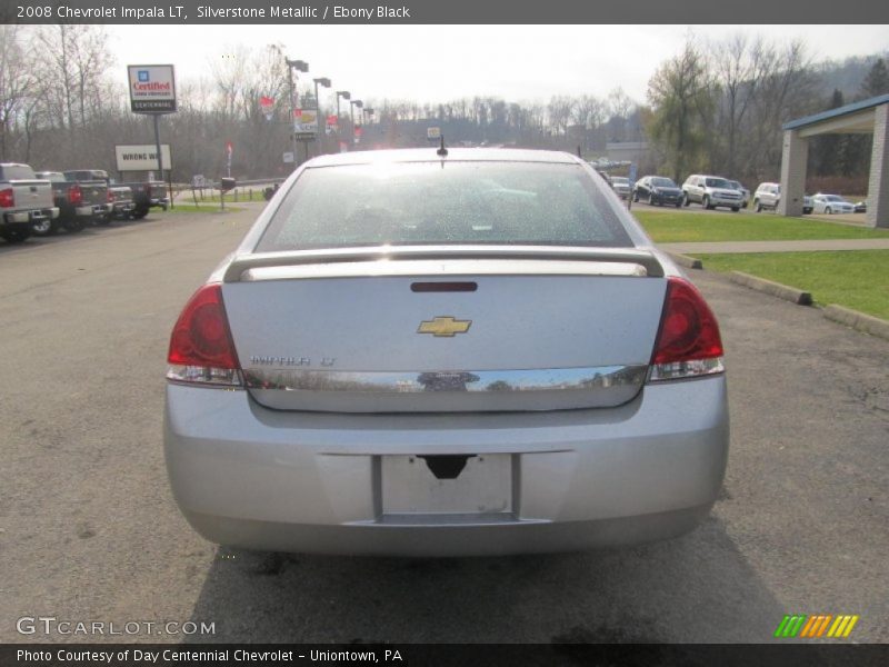 Silverstone Metallic / Ebony Black 2008 Chevrolet Impala LT