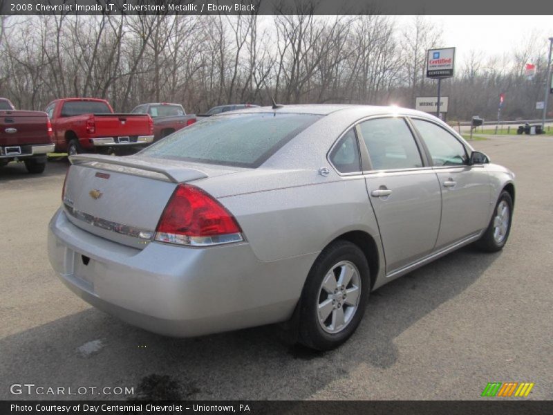 Silverstone Metallic / Ebony Black 2008 Chevrolet Impala LT