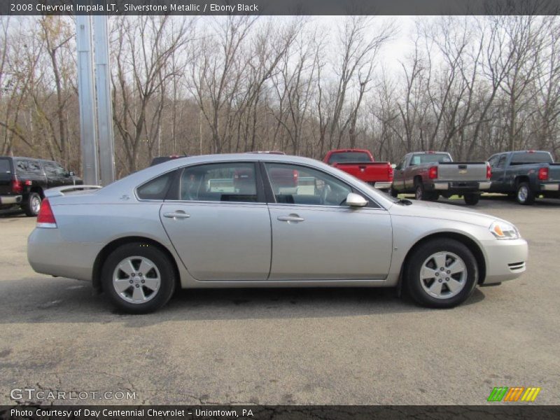 Silverstone Metallic / Ebony Black 2008 Chevrolet Impala LT