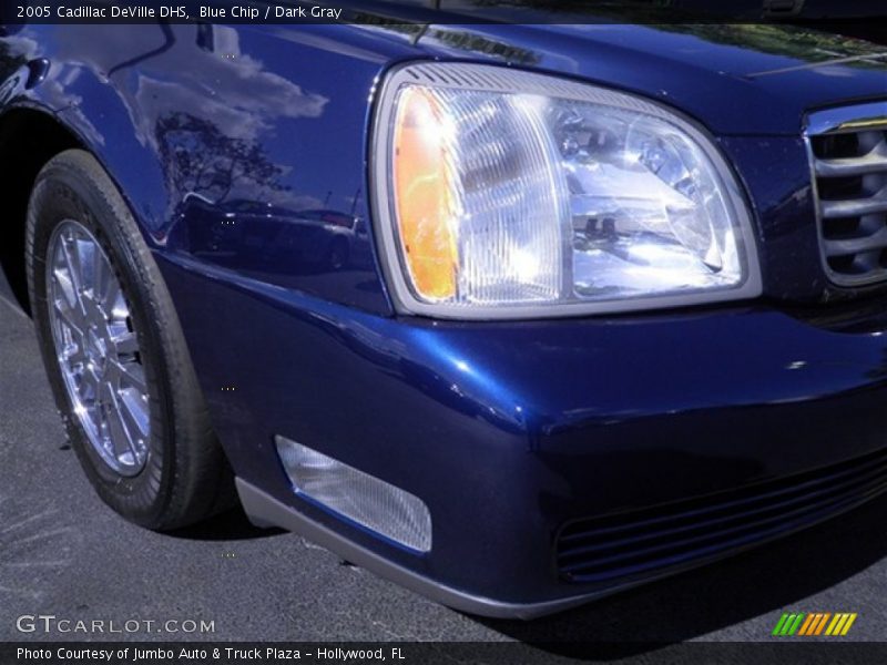 Blue Chip / Dark Gray 2005 Cadillac DeVille DHS