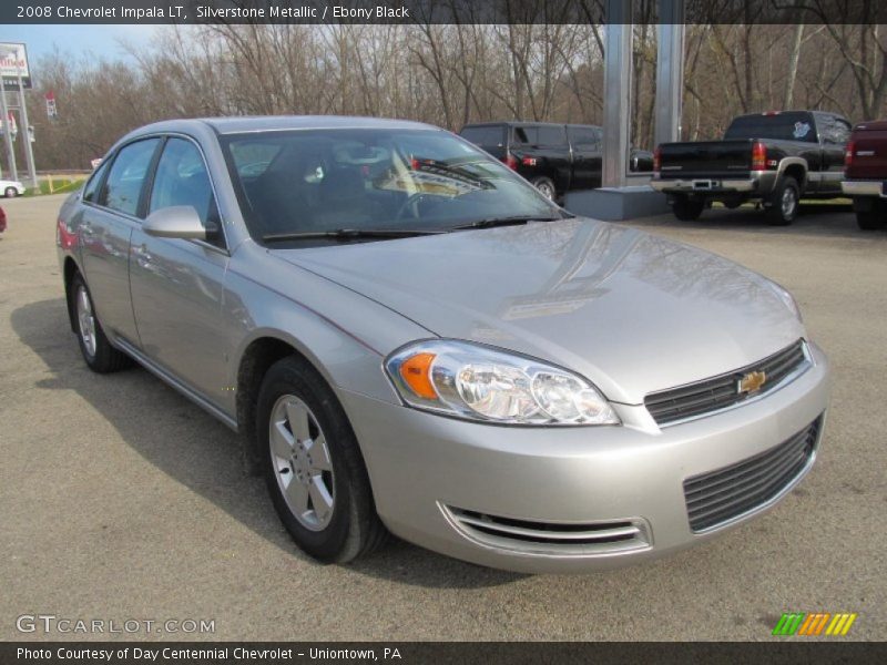 Silverstone Metallic / Ebony Black 2008 Chevrolet Impala LT