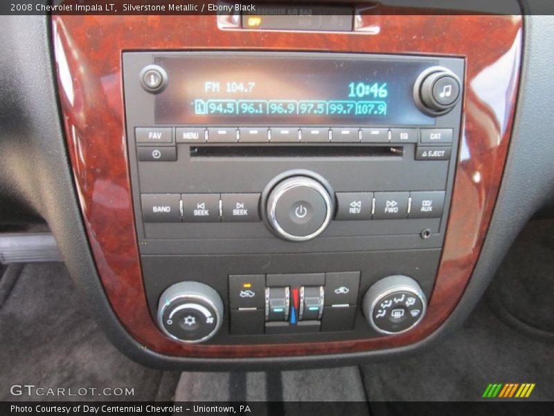Silverstone Metallic / Ebony Black 2008 Chevrolet Impala LT