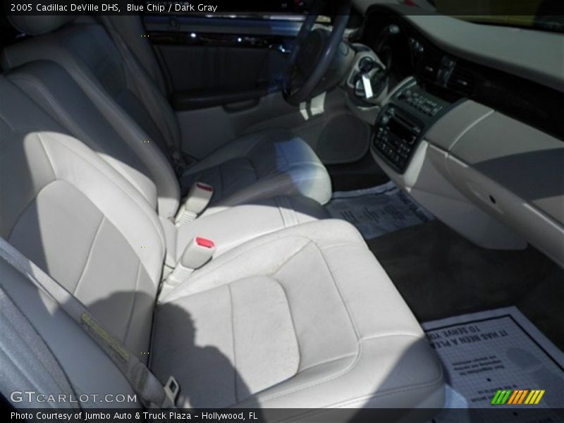 Blue Chip / Dark Gray 2005 Cadillac DeVille DHS