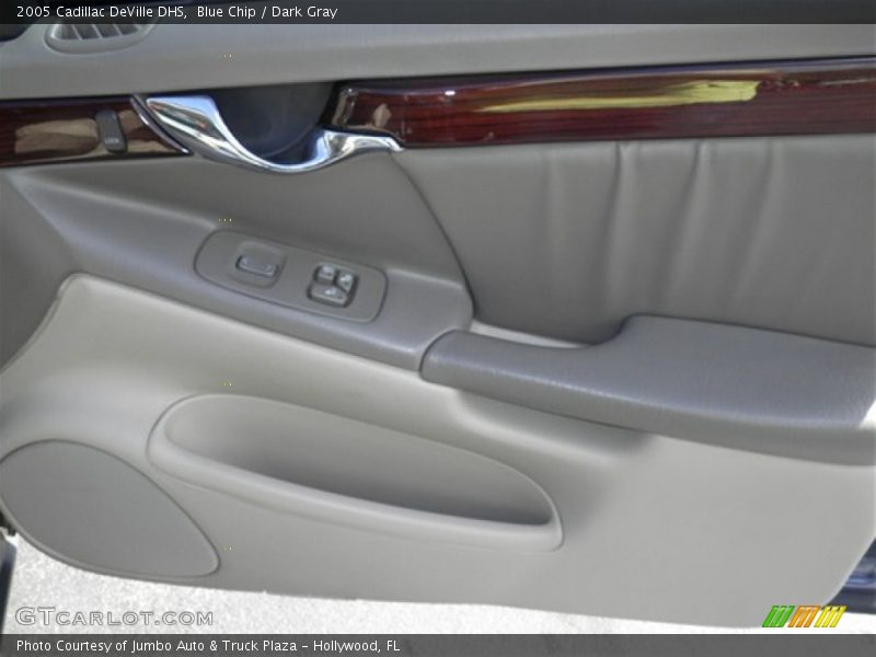 Blue Chip / Dark Gray 2005 Cadillac DeVille DHS
