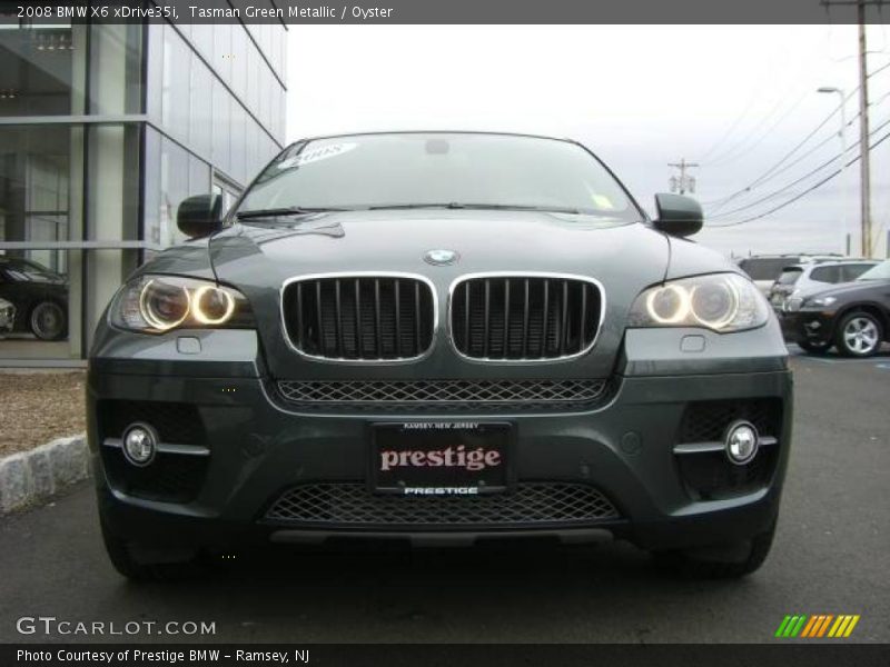 Tasman Green Metallic / Oyster 2008 BMW X6 xDrive35i