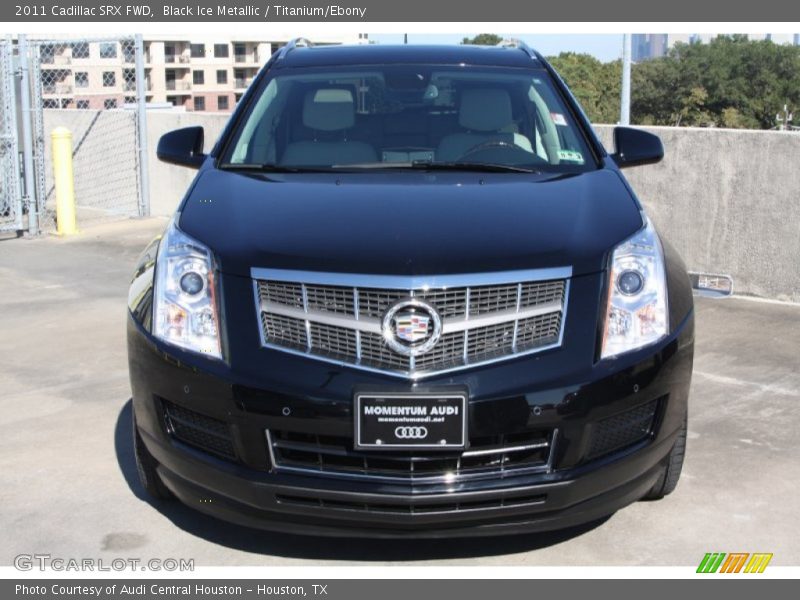 Black Ice Metallic / Titanium/Ebony 2011 Cadillac SRX FWD
