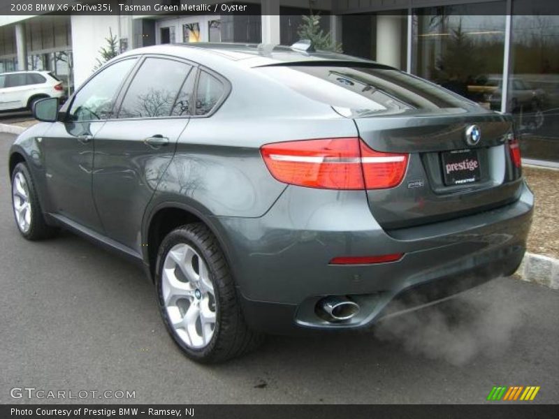 Tasman Green Metallic / Oyster 2008 BMW X6 xDrive35i